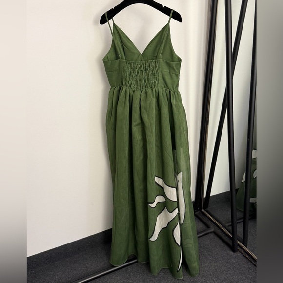 Zimmermann Women's Green Strappy Dress - Picture 2 of 9